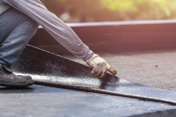 Professional Crawl Space Encapsulation technician working in Selden, NY